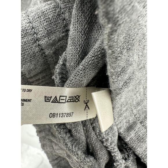 Free People Movement Windy Meadow Hoodie Heather Grey Women Small Oversized - Picture 8 of 10